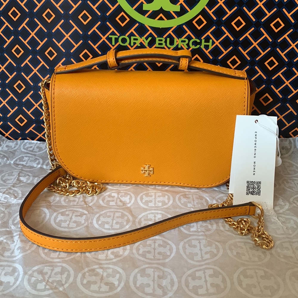 Tory Burch Orange Crossbody Bag